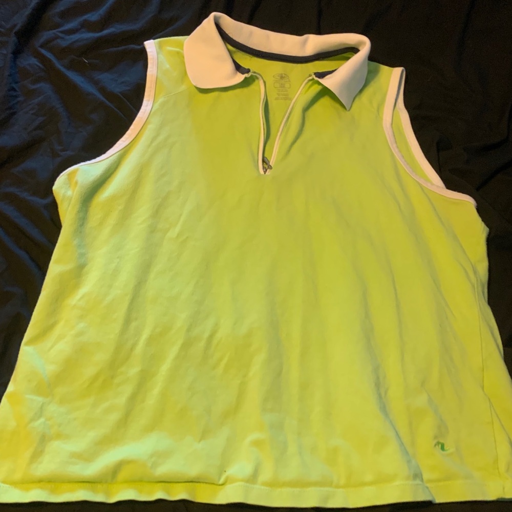 Light neon green shirt